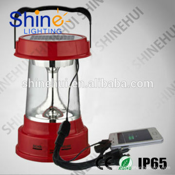 Competitive Price 3W Solar Small Portable LED Light With Mobile Phone Charger